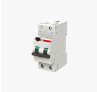 Выключатель автоматический дифференциальный (АВДТ)1П+N 10A 30мА С AC 6кА DS201CR (ABB) 2CSR755080R1104