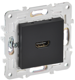 SKANDY Розетка HDMI SK-H01Bl черный IEK (IEK) SK-H10-K02