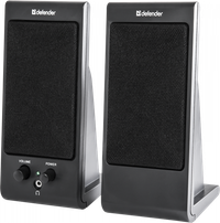 Колонки 2.0 SPK-170 4 Вт, питание от USB, черный (Defender) 65165