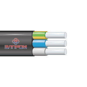 Кабель АВВГ -П 3х2.5 0.66кВ (бухта) (Элпром)
