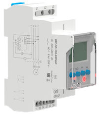 Реле фаз ORF-SP трехфазный контакта 130-650В AC (ONI) ORF-SP-130-650VAC