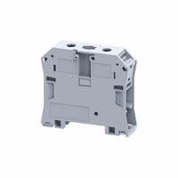 Клемма проходная 70 кв.мм винтовая OptiClip CTS-50/70-I-175A-(10-70)-серый (КЭАЗ) 289783