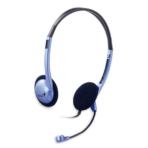 Гарнитура HS-02B 2х mini jack 3.5 мм. (Genius) 31710037100