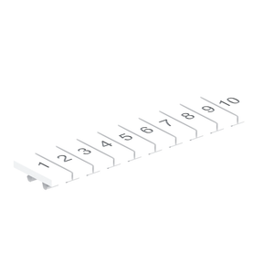 Маркировка для клемм Ш=8 мм 1-10 (40 шт) OptiClip MC8/H/1-10 (КЭАЗ) 332720