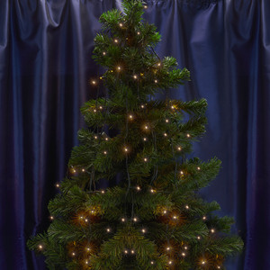 Гирлянда на елку LED 2700К 10 веток 5 м (FERON) CL92 32377