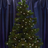 Гирлянда на елку LED 5000К 10 веток 5 м (FERON) CL92 32378