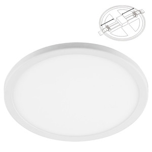 Светильник светодиодный ДВО-14w 6400K 1120Лм slim белый с регулируемым монтажным диаметром (до 160мм) (FERON) AL508 32546