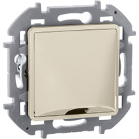 Вывод кабеля с зажимом для кабеля слоновая кость INSPIRIA (IEK) 673891