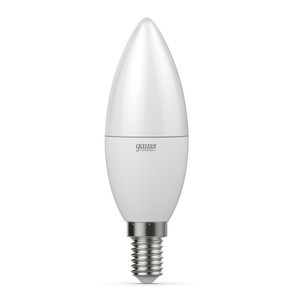 Лампа светодиодная LED 12 Вт 920 лм 4100К свеча нейтральный E14 AC 220В Elementary Gauss (GAUSS) 33122