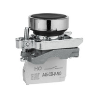 Кнопка OptiSignal D22 C4-P-210 черная металл 1НО XB4BA21 (КЭАЗ) 332166