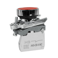 Кнопка OptiSignal D22 C4-P-401 красная металл 1НЗ XB4BA42 (КЭАЗ) 332168