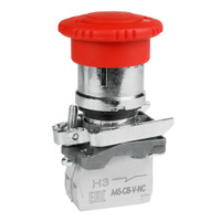 Кнопка ав ост возв пов OptiSignal D22 C4-ESTR-01 металл 1НЗ XB4BS8442 (КЭАЗ) 332178