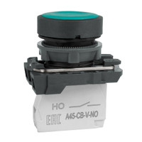 Кнопка OptiSignal D22 C5-P-310 зеленая пластик 1НО XB5AA31 (КЭАЗ) 332181