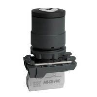 Переключатель OptiSignal D22 C5-SK-21 с ключем 2 поз пластик 1НО XB5AG21 (КЭАЗ) 332184