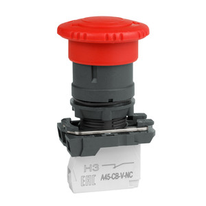 Кнопка ав ост возв пов OptiSignal D22 C5-ESTR-11 пластик 1НО+1НЗ XB5AS8445 (КЭАЗ) 332193