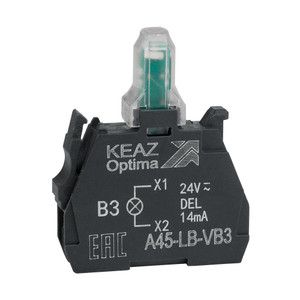 Световой блок OptiSignal D22 A45-LB-VB3 зеленый 24VACDC ZBVB3 (КЭАЗ) 332206