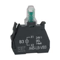 Световой блок OptiSignal D22 A45-LB-VM3 зеленый 230-240VAC ZBVM3 (КЭАЗ) 332208