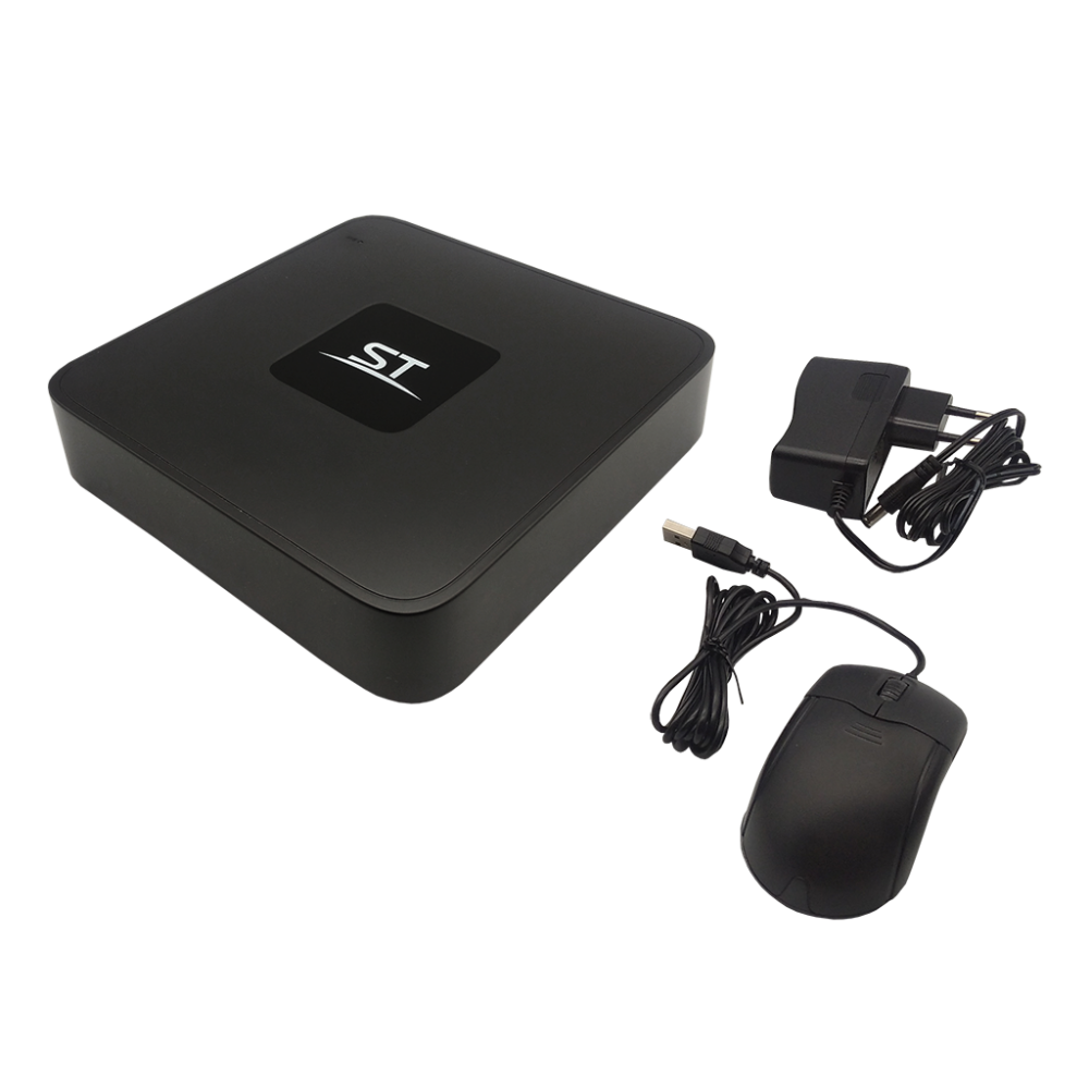 Видеорегистратор IP 8-канальный (с 8PoE) 6Mp PoE 1 HDD (Space Technology) ST-NVR-P0806K15 (с 8PoE) TOWN