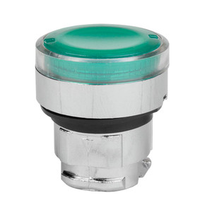 Головка кнопки OptiSignal D22 A4-PL-3 с подсветкой зеленая металл ZB4BW333 (КЭАЗ) 332257