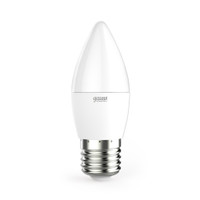 Лампа светодиодная LED 8 Вт 540 лм 4100К свеча нейтральный E27 AC 220В Elementary Gauss (GAUSS) 33228