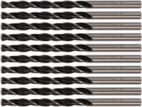 Сверла по металлу HSS черненые 4.5x80 мм (10 шт) (FIT) 33545