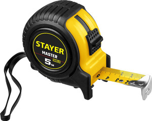 Рулетка измерительная 5м х 25мм (STAYER) 34025-05-25