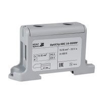 Клемма вводная силовая OptiClip КВС 16-95 серая (КЭАЗ) 351042