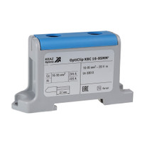 Клемма вводная силовая OptiClip КВС 16-95 синяя (КЭАЗ) 351043