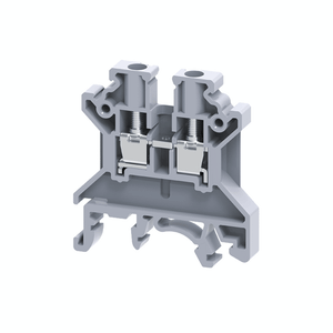 Клемма проходная 4 кв.мм винтовая OptiClip CTS-4-I-BU-32A-(0,2-6)-синий (КЭАЗ) 289774