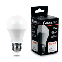 Лампа светодиодная LED 11вт Е27 дневной Feron.PRO (FERON) LB-1011 38031