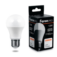 Лампа светодиодная LED 13вт Е27 белый Feron.PRO (FERON) LB-1013 38033