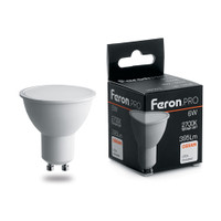 Лампа светодиодная LED 6вт 230в GU10 теплый Feron.PRO (FERON) LB-1606 38086