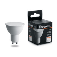 Лампа светодиодная LED 6вт 230в GU10 дневной Feron.PRO (FERON) LB-1606 38088