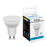 Лампа светодиодная LED 11вт 230в GU10 дневной (FERON) LB-760 38142