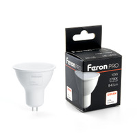 Лампа светодиодная LED 10вт 230в GU5.3 теплый Feron.PRO (FERON) LB-1610 38158