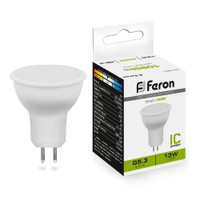 Лампа светодиодная LED 13вт 230в G5.3 белый (FERON) LB-960 38189
