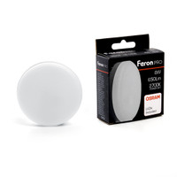 Лампа светодиодная LED 8вт GX53 теплый таблетка Feron.PRO (FERON) LB-1508 38202