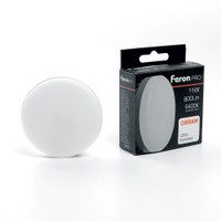 Лампа светодиодная LED 11вт GX53 дневной таблетка Feron.PRO (FERON) LB-1511 38207