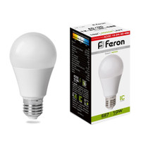 Лампа светодиодная низковольтная LED 10вт 12-24-36-48в Е27 белый (FERON) LB-192 38265