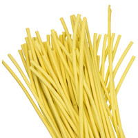 Трубка термоусаживаемая ТУТ нг 8/4 желтая в отрезках по 1м PROxima (EKF) tut-8-y-1m