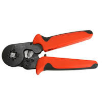 Кримпер для обжима втулочных наконечников d0,25-10мм красный (STEKKER) CTLS006-240 39353