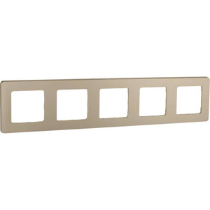 Рамка 5-местная шампань INSPIRIA (IEK) 673978
