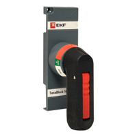 Рукоятка управления для прямой установки на рубильники TwinBlock 160-250А (EKF) tb-160-250-fh