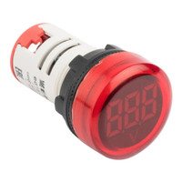 Индикатор значения напряжения красный ED16-22VD PROxima (EKF) ed16-22vd-r