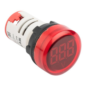Индикатор значения напряжения красный ED16-22VD PROxima (EKF) ed16-22vd-r