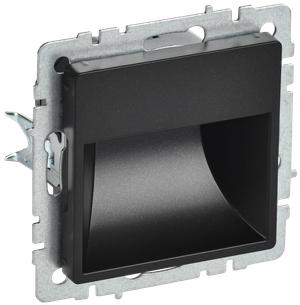 BRITE Подсветка LED встраиваемая ПЛ20-БрЧ черный (IEK) BR-FL20-K02