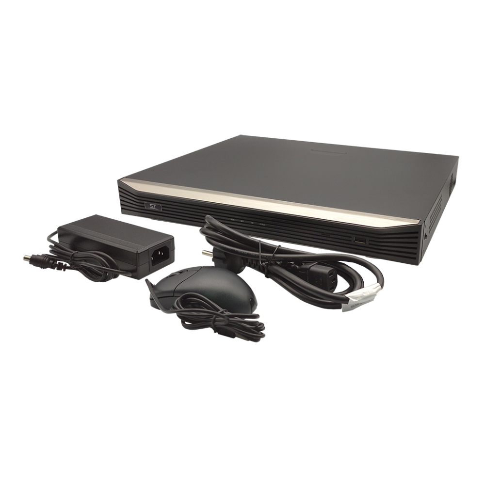 Видеорегистратор IP 32-канальный 8Мп до 2 HDD (Space Technology) ST-NVR-V3208A45 URBAN