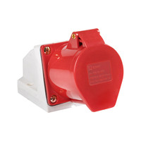 Розетка кабельная 16А 3Р+N+Е IP44 на поверхность 380В (EKF) ps-115-16-380
