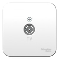 Коннектор ТВ BLANCA с изолирующей пластиной, белый (Systeme Electric) BLNTA000011