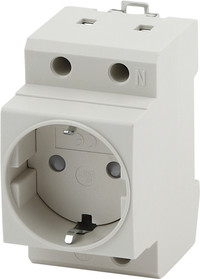 Розетка на DIN-рейку PRO MRD10-16-E 16А с заземлением (ЭРА) Б0057482
